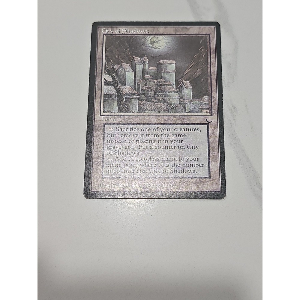 City of Shadows 1x MtG The Dark DRK MODERATELY PLAYED